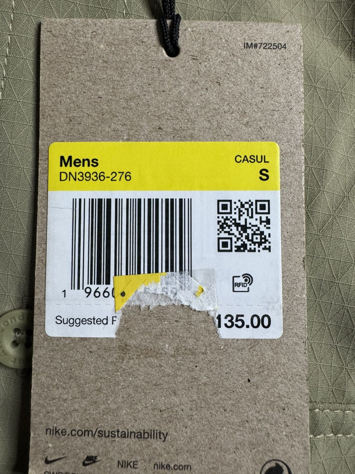 Nike ACG Nike ACG “Devastation” Trail Button Up - Dri-Fit Size US S / EU 44-46 / 1 - 5 Thumbnail