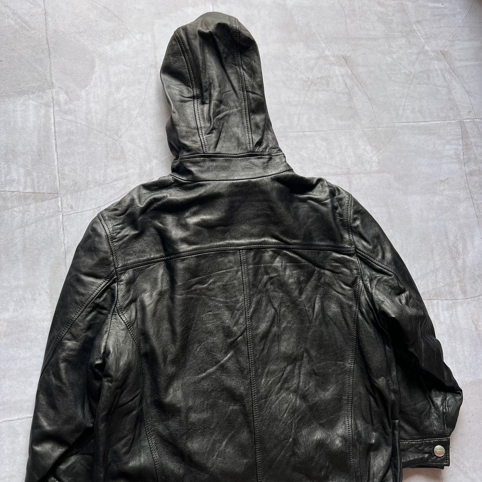 Weekend Max Mara vintage Weekend by MaxMara leather jacket bomber retro coat Size M / US 6-8 / IT 42-44 - 12 Thumbnail