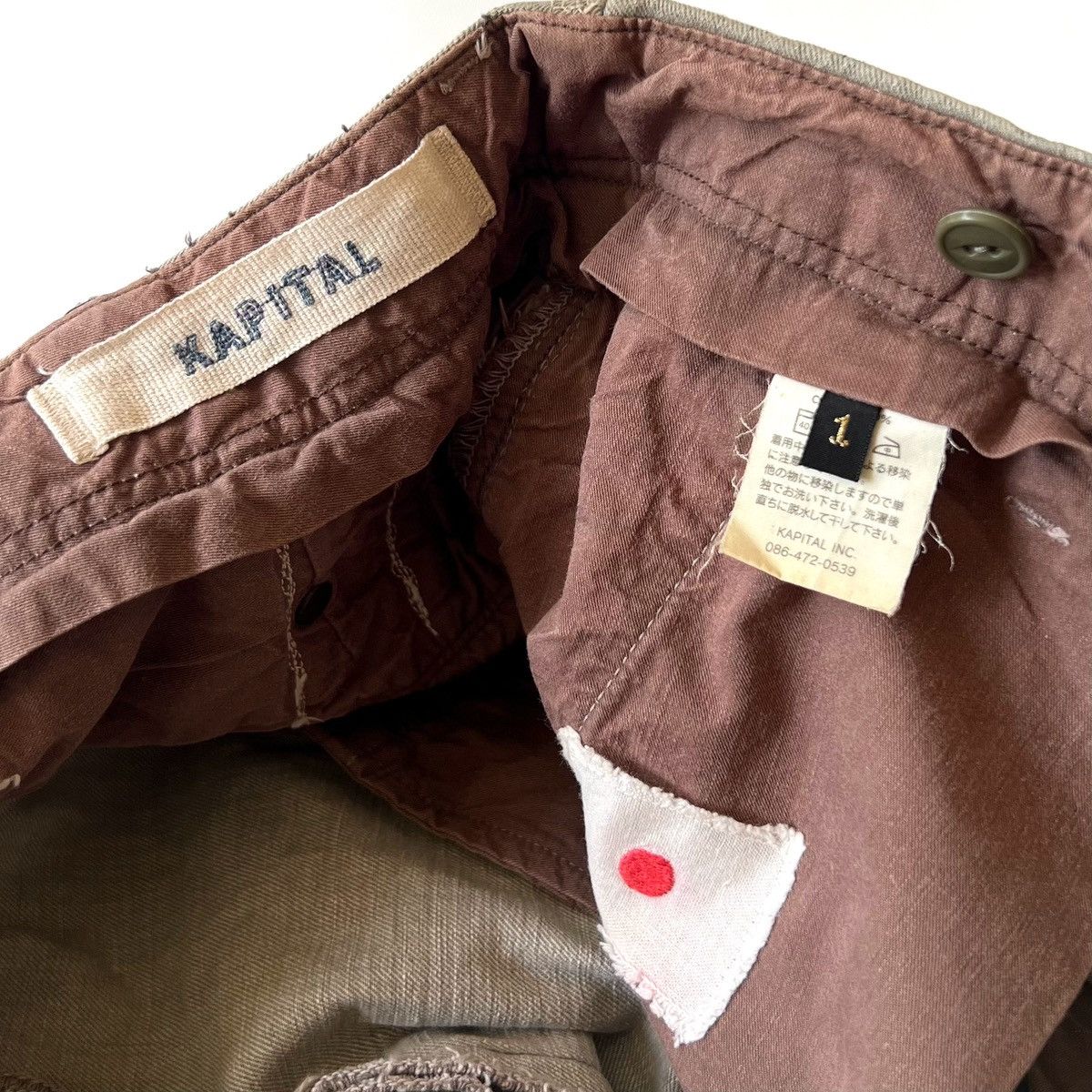 Kapital Kapital Multi Button Fly Pants 🇯🇵 Size US 31 - 8 Thumbnail