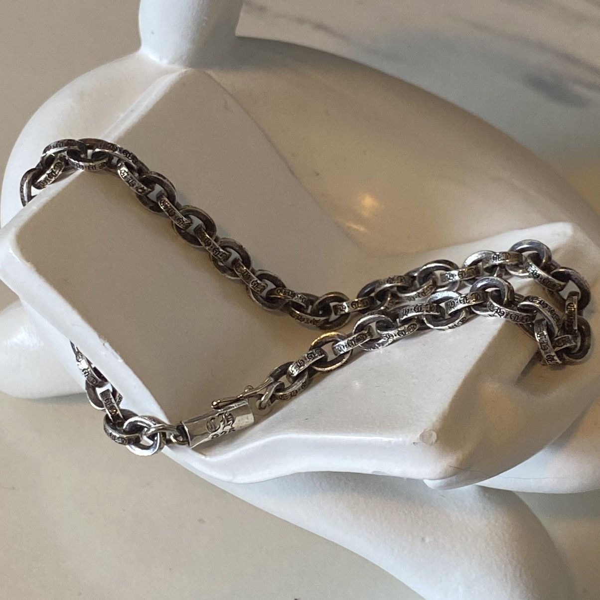 Chrome Hearts Chrome Hearts Paper Chain Bracelet 8.5” Size ONE SIZE - 3 Thumbnail