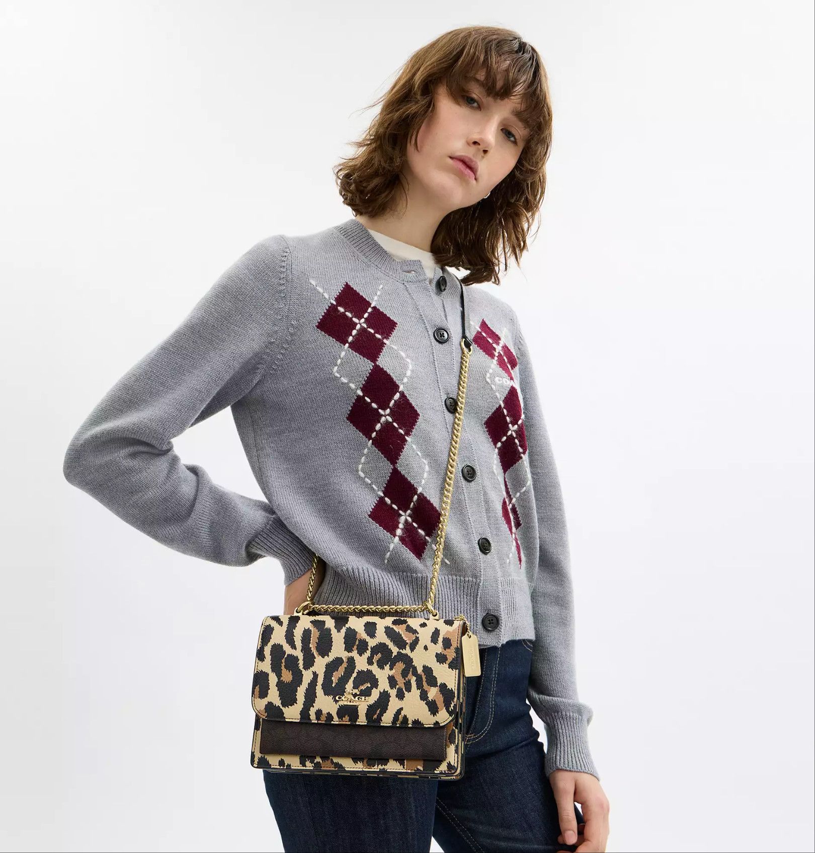Coach Klare Crossbody Bag With Leopard Print CCK61 Size ONE SIZE - 9 Thumbnail
