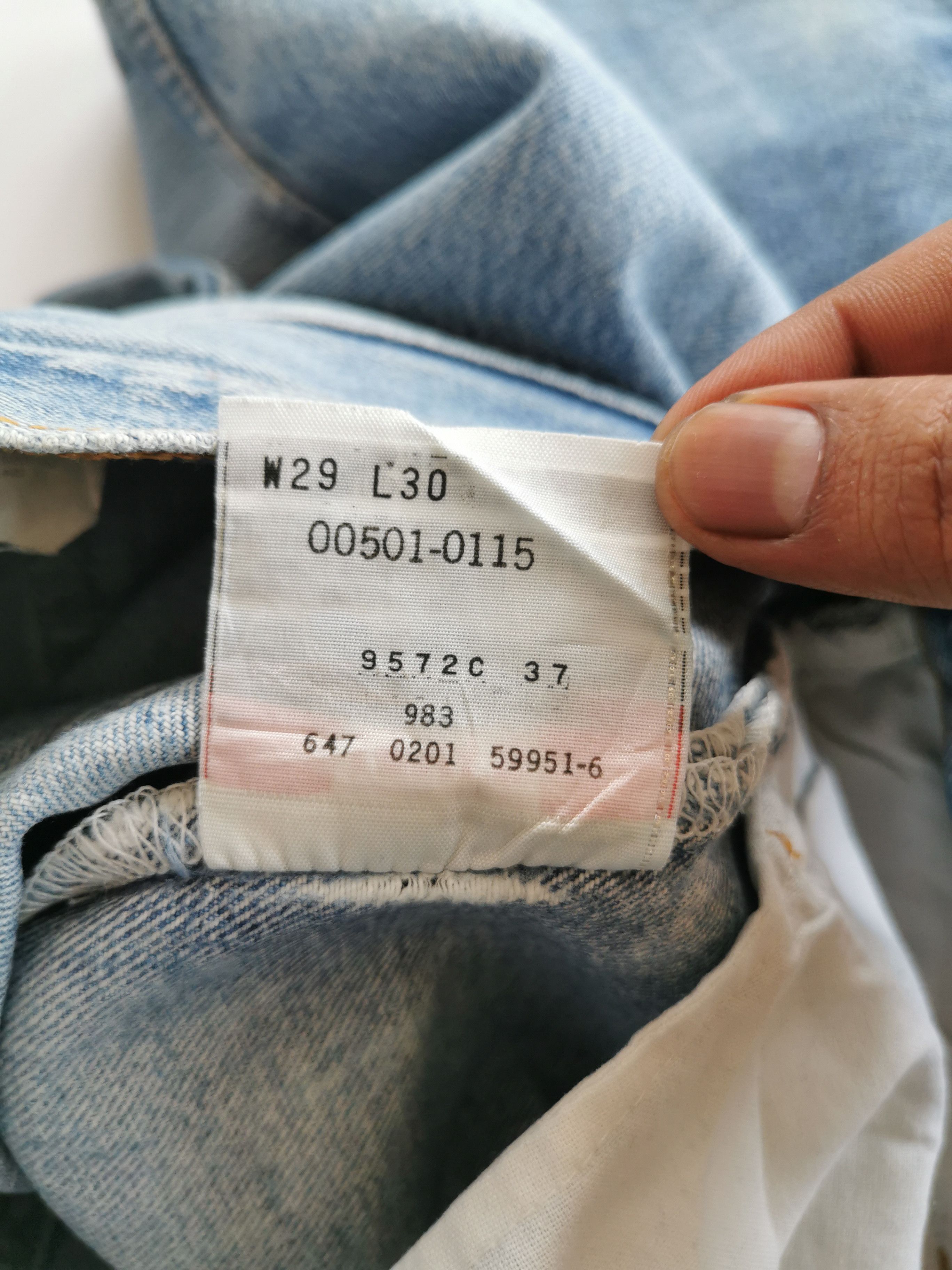 Levi's Jeans Levis 501 Vintage Size US 28 / EU 44 - 5 Thumbnail