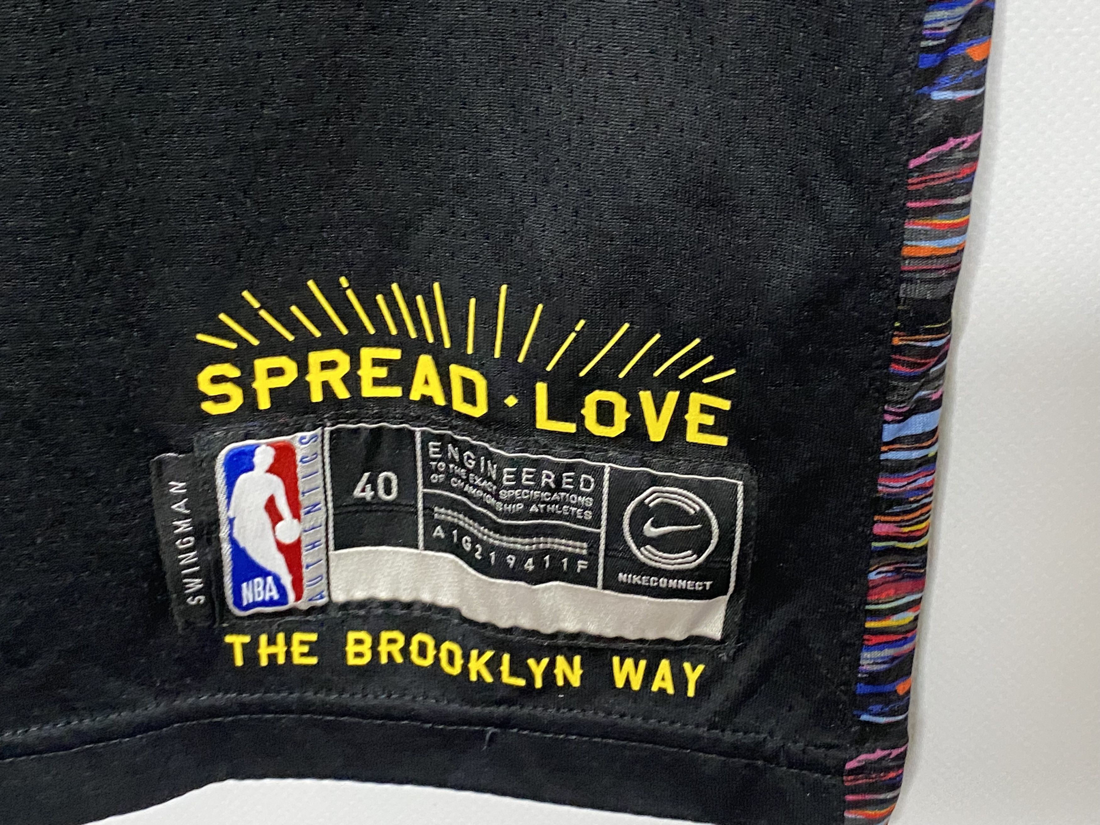 NBA × Nike BROOKLYN NETS BASKETBALL BIGGIE CITY EDITION NBA JERSEY Size US S / EU 44-46 / 1 - 6 Thumbnail