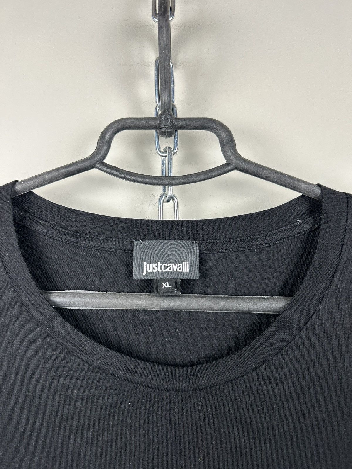 Just Cavalli Just Cavalli 3D Print T shirt Black Size US XL / EU 56 / 4 - 2 Thumbnail