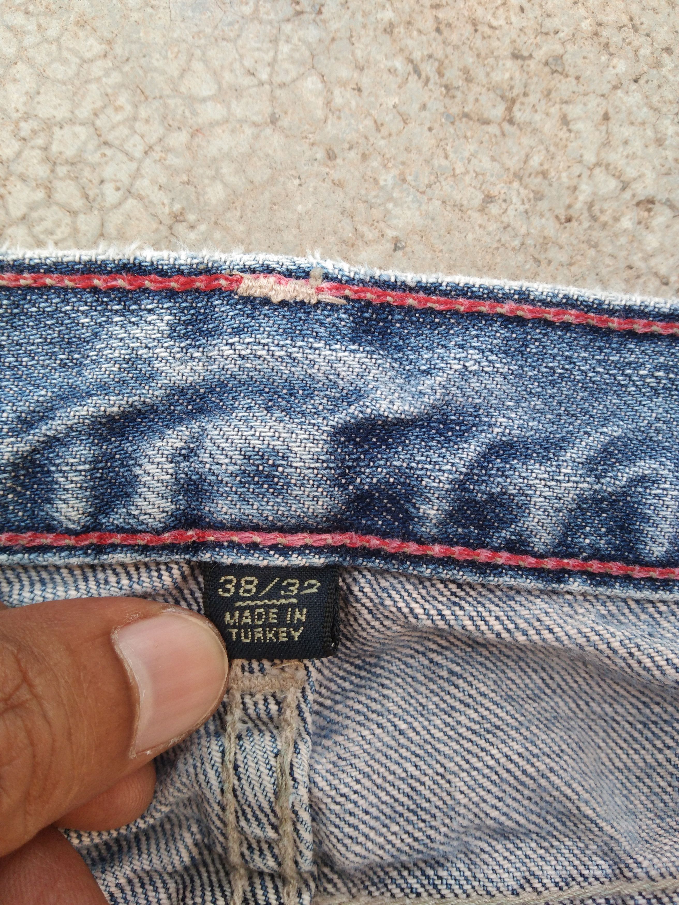 Banana Republic × Jean × Vintage Vintage Y2k Relaxed Fit Straight Leg Jeans 38x32 Size US 38 / EU 54 - 9 Thumbnail