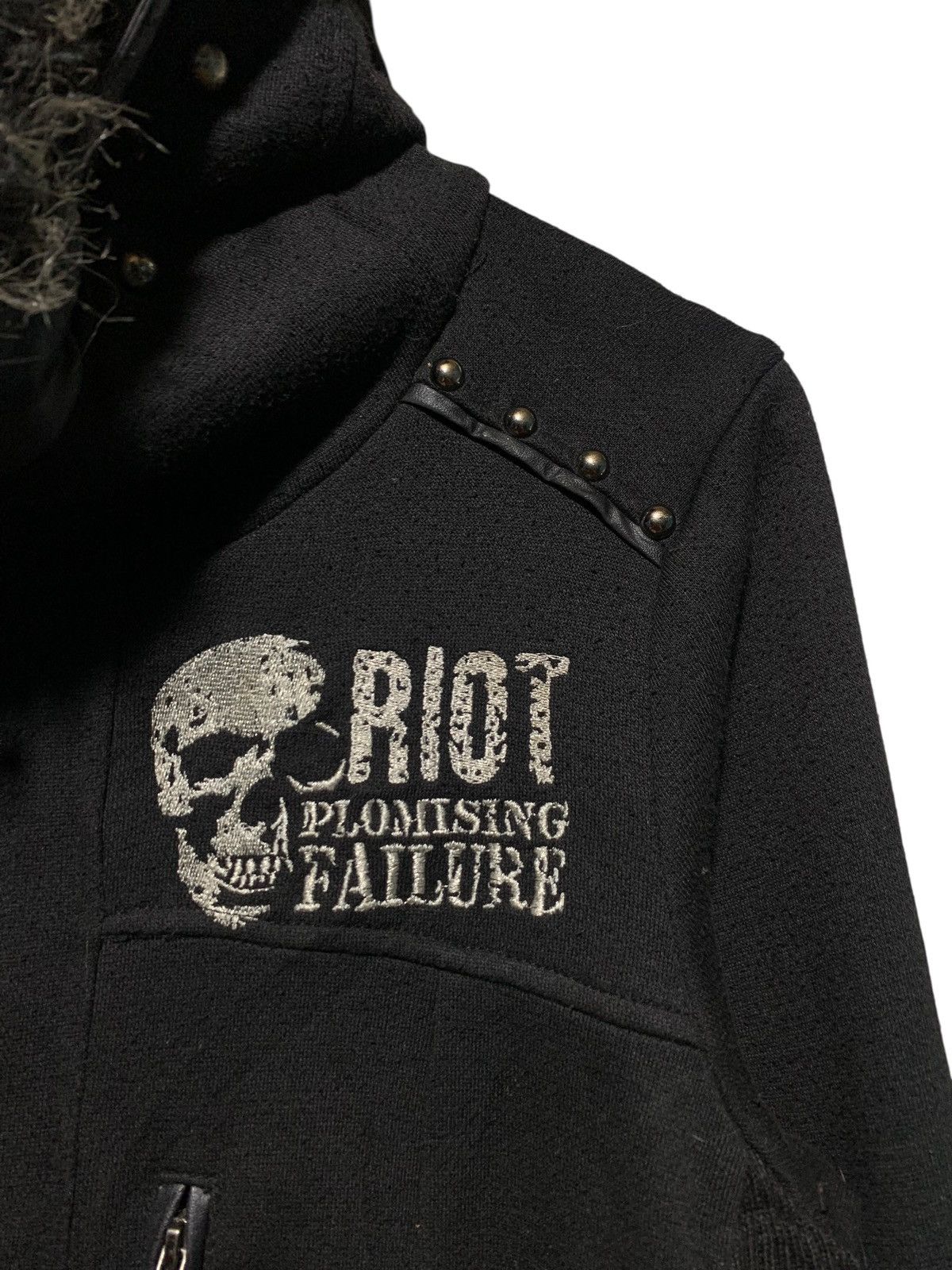 Sex Pot ReVeNGe SEXPOT REVENGE FUCKYOU RIOT BAD FILTH MASK SKULL FUR HOODIE Size US M / EU 48-50 / 2 - 11 Thumbnail