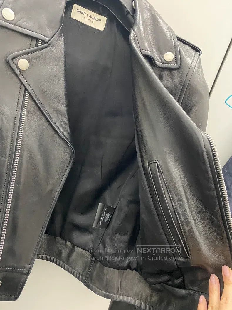 Saint Laurent Paris Saint Laurent Paris Sheepskin leather jacket Size XS / US 0-2 / IT 36-38 - 2 Thumbnail