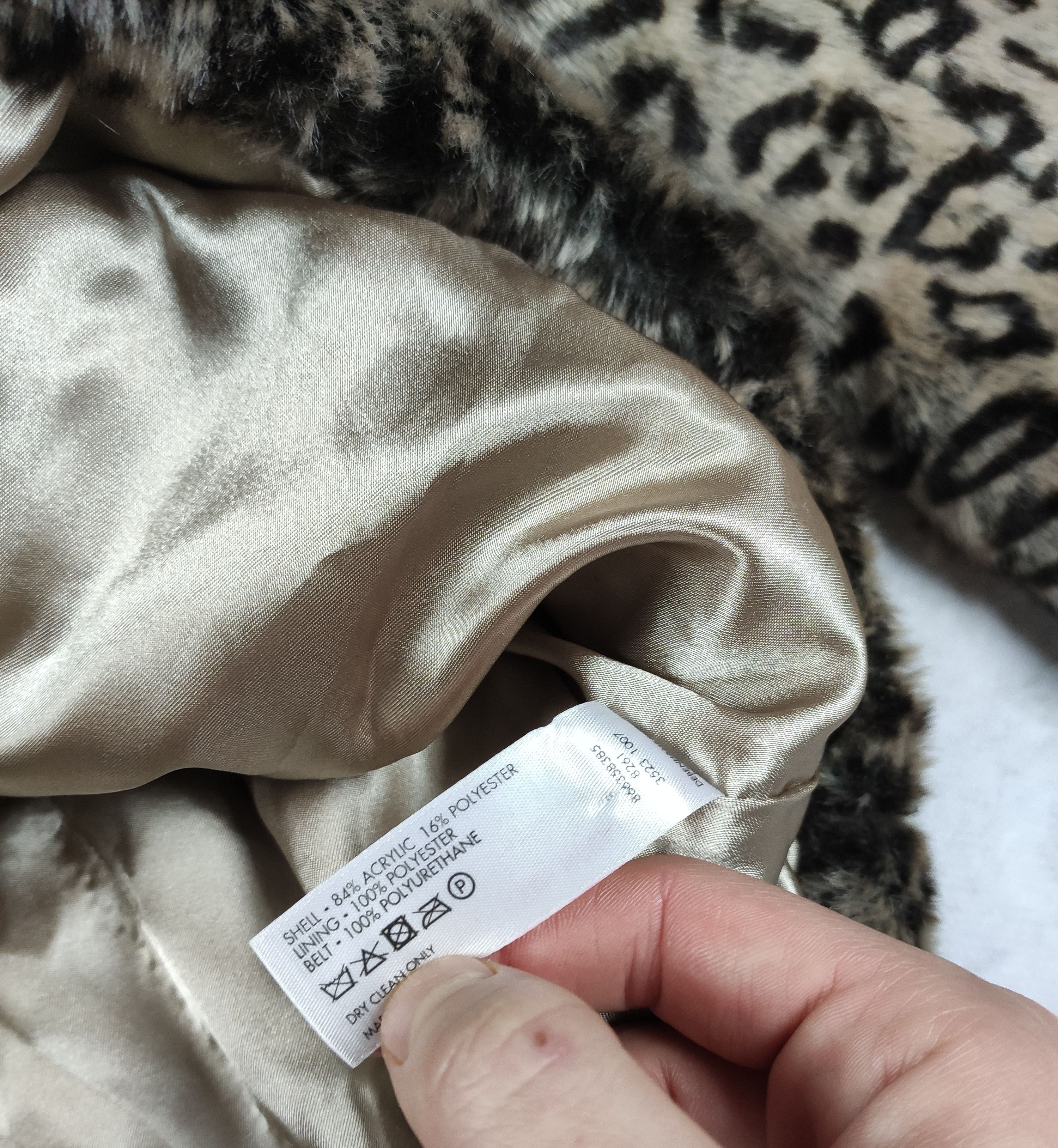Vintage Julien Mac Donalnd women jacket faux fur leopard Size L / US 10 / IT 46 - 8 Thumbnail