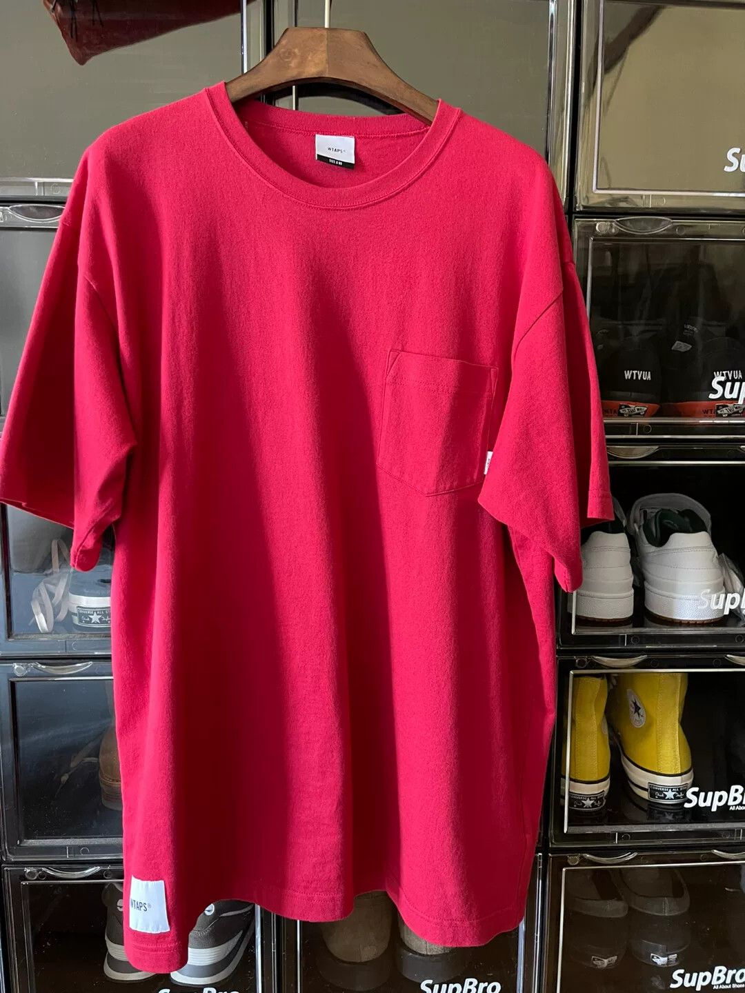 Wtaps Wtaps Short-Sleeve Cotton Tee Size US L / EU 52-54 / 3 - 1 Thumbnail