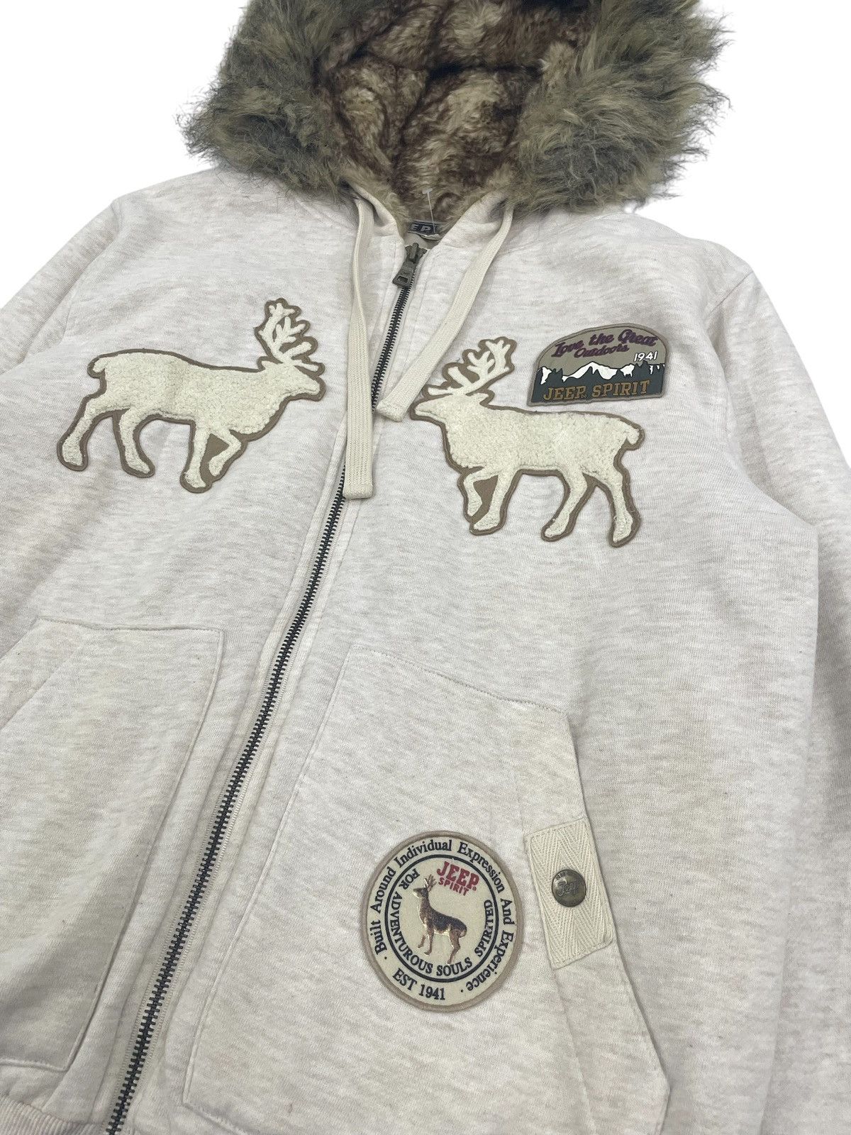 If Six Was Nine × Jeep Jeep Hoodie Quilted Fur Hoodie Size US S / EU 44-46 / 1 - 3 Thumbnail