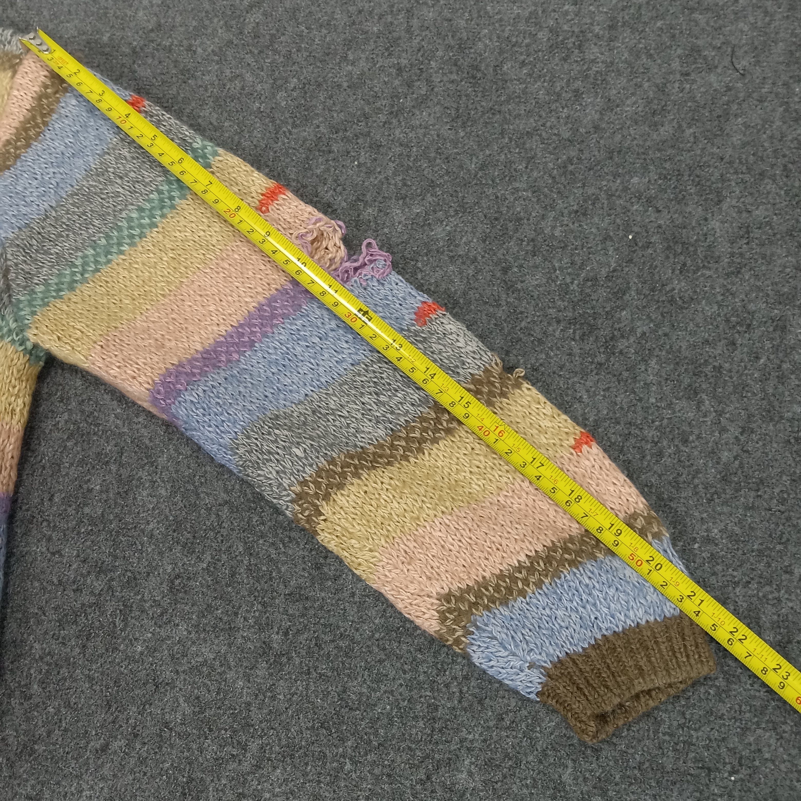 Vintage Cardigan Japanese Style Knitwear Sweater Size S / US 4 / IT 40 - 8 Thumbnail
