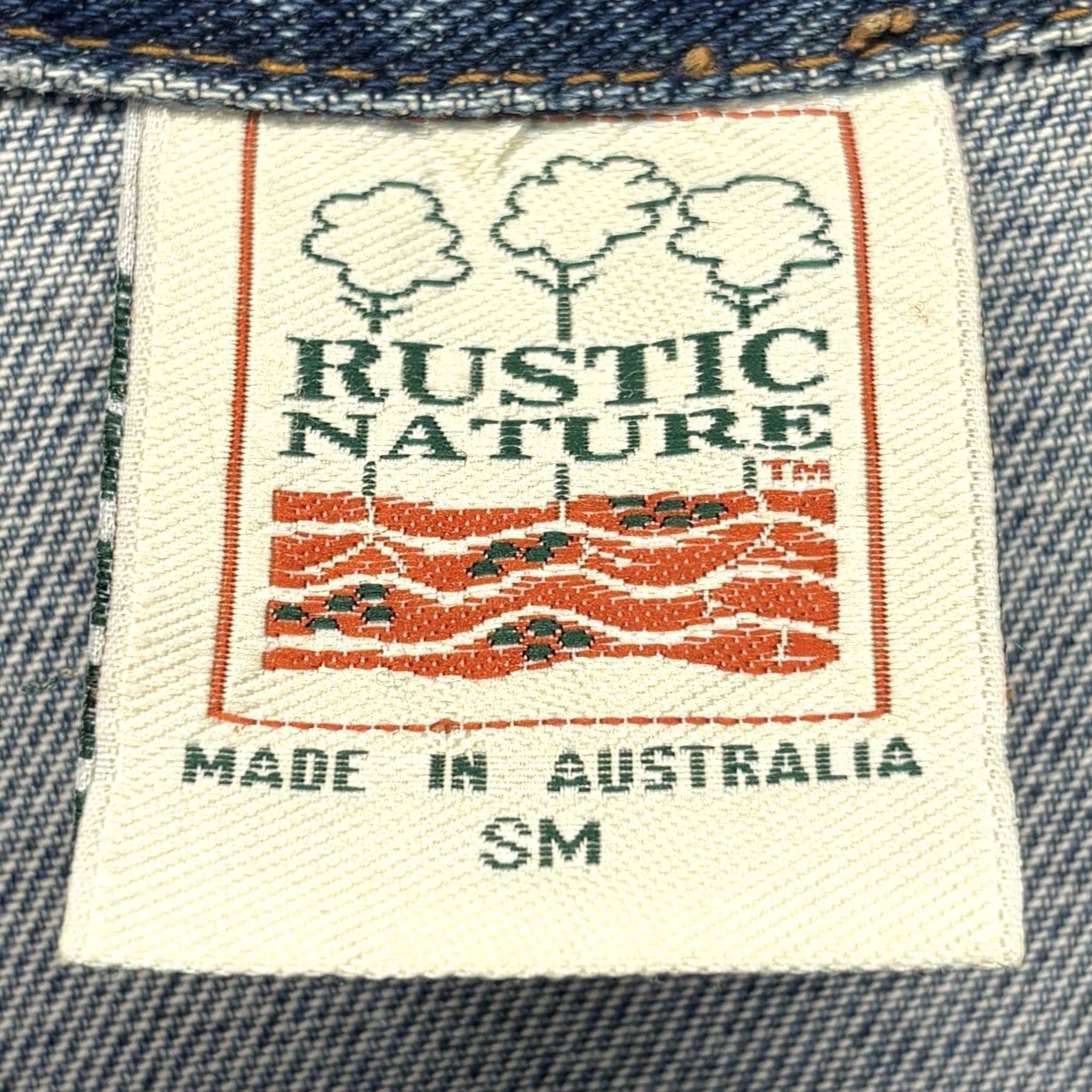 Denime VINTAGE Rustic Nature Jacket Womens S/M denim women Reilly Australia Size S / US 4 / IT 40 - 7 Thumbnail