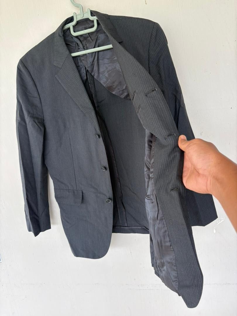 Yohji Yamamoto Vtg Yohji Yamamoto A.a.r Blazer Coat Stripe Design Size US M / EU 48-50 / 2 - 6 Thumbnail