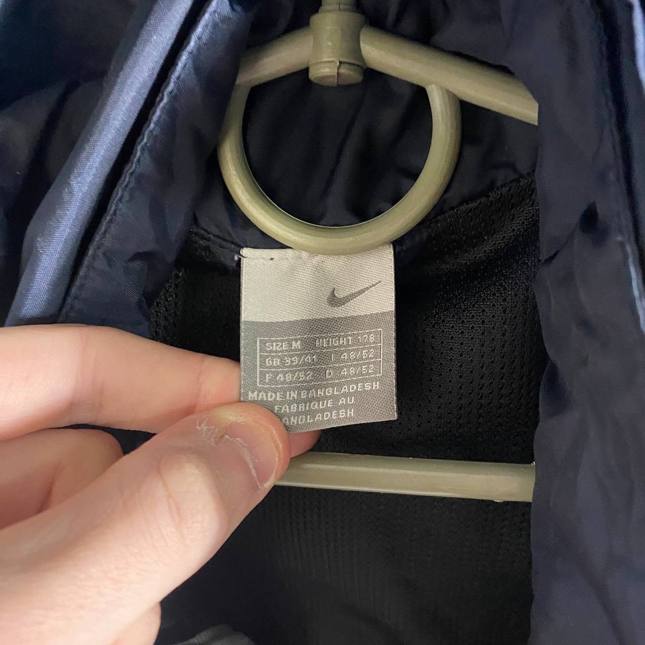 Nike Vintage Nike Track Jacket Y2K Security Size US M / EU 48-50 / 2 - 6 Thumbnail