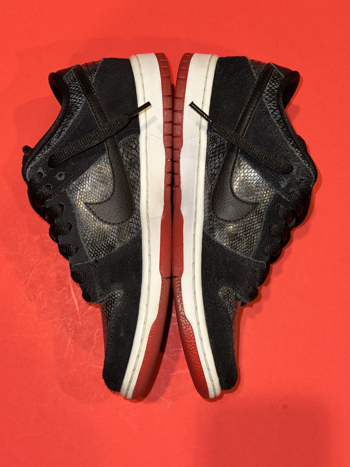 Nike Nike Dunk 2013 Premium SB Low Snake Eyes 313170-017 Men 6.5 Size US 6.5 / EU 39-40 - 3 Thumbnail