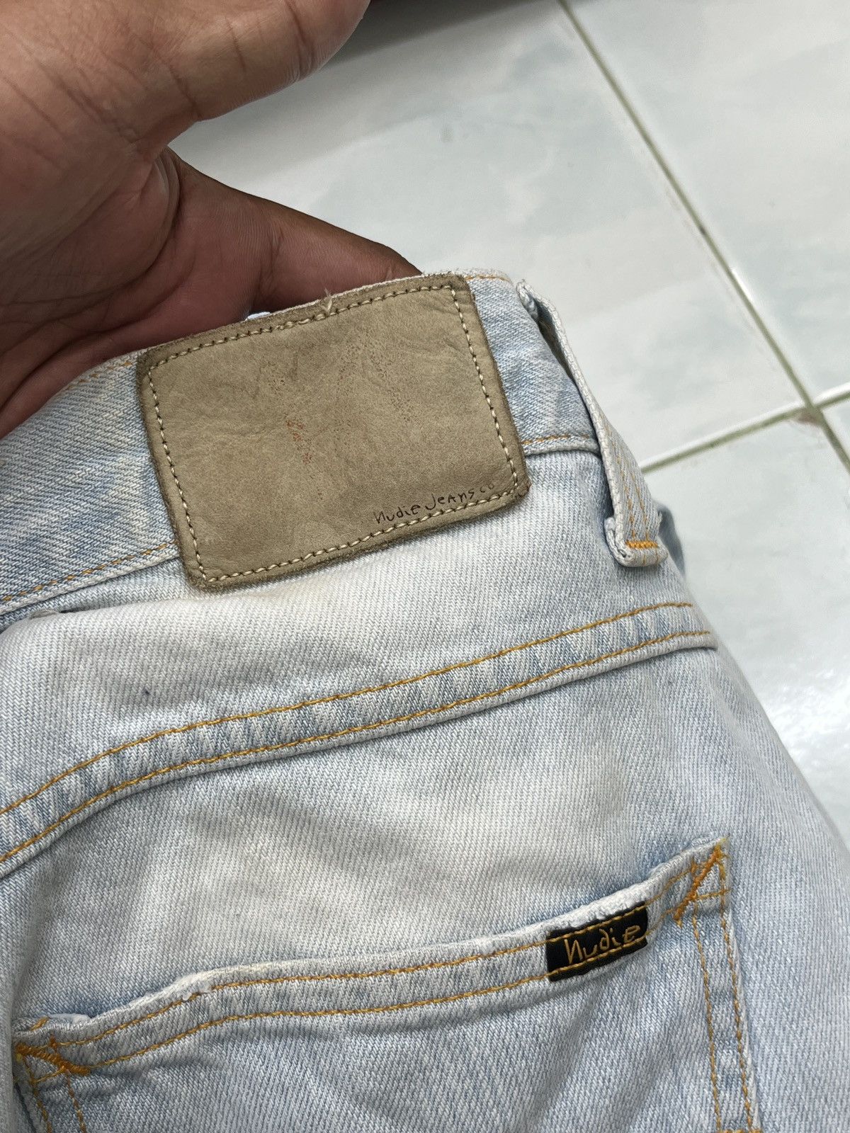 Nudie Jeans 🔥🔥🔥STEALS NUDIE JEANS DENIM Size US 31 - 10 Thumbnail
