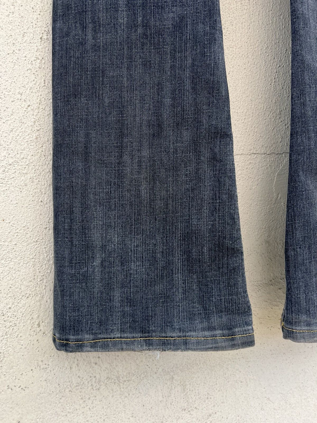 Vintage Vintage Maxa Japan Embroidery Fade Black Bootcut Jeans Size US 29 - 18 Thumbnail