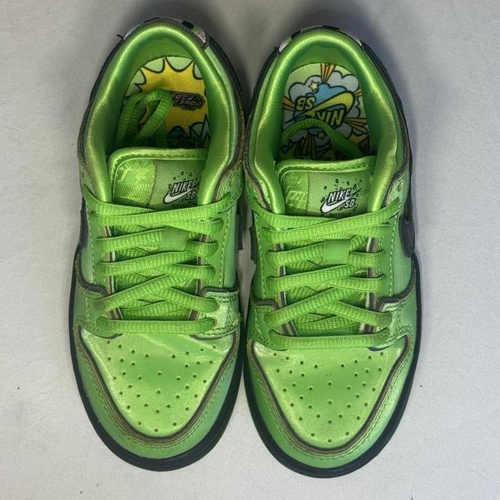 Nike Nike SB Dunk Low Powerpuff Girls Buttercup 11C Size US 11 / EU 44 - 1 Thumbnail