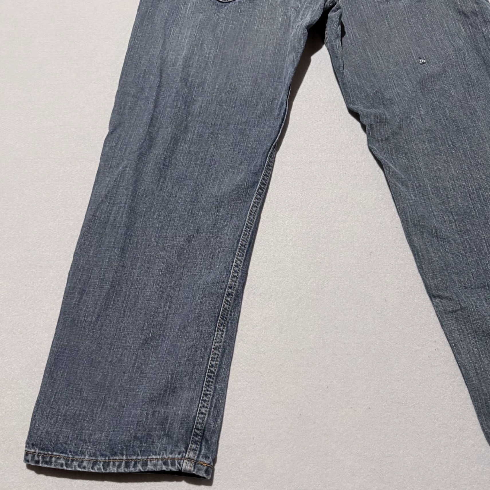 Levi's Levi's 559 Straight Jeans Men Blue Denim Mid Rise Pockets Relaxed Fit 38x30 Jeans Size US 38 / EU 54 - 7 Thumbnail