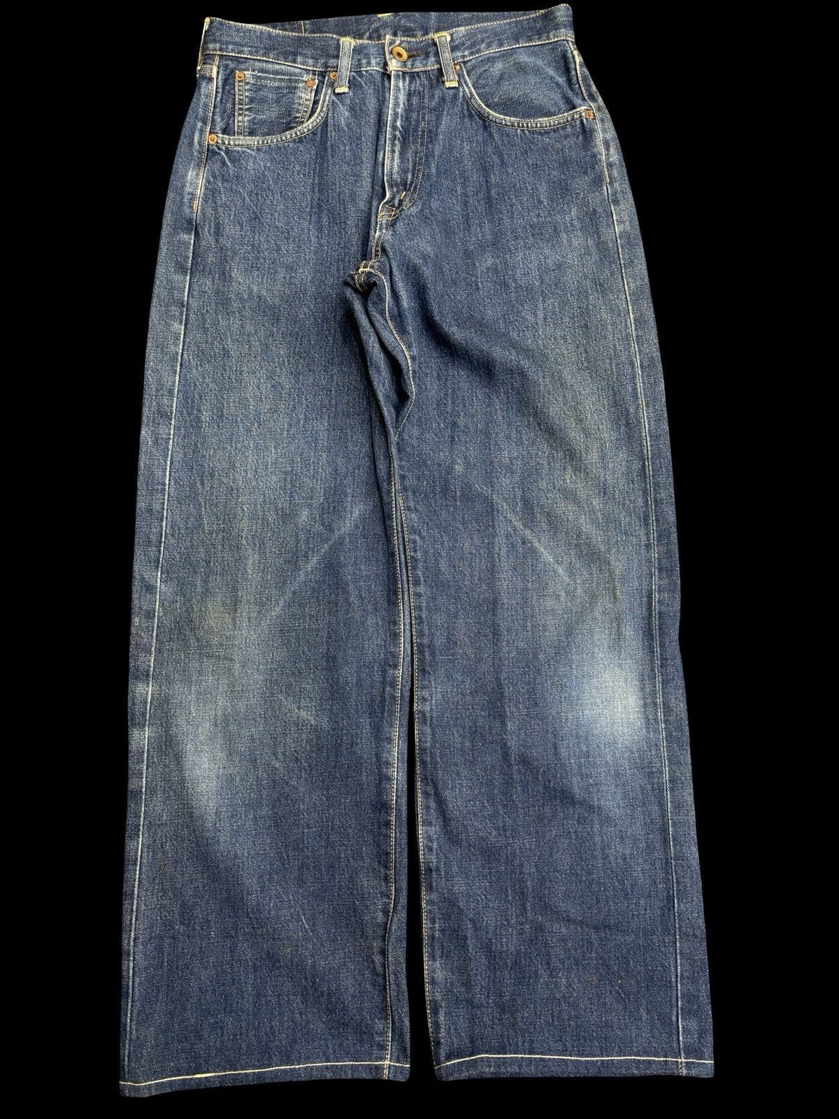 Edwin 💥Selvedge💥Vintage Edwin 505 Wide Selvedge Denim F616 Size US 29 - 1 Thumbnail