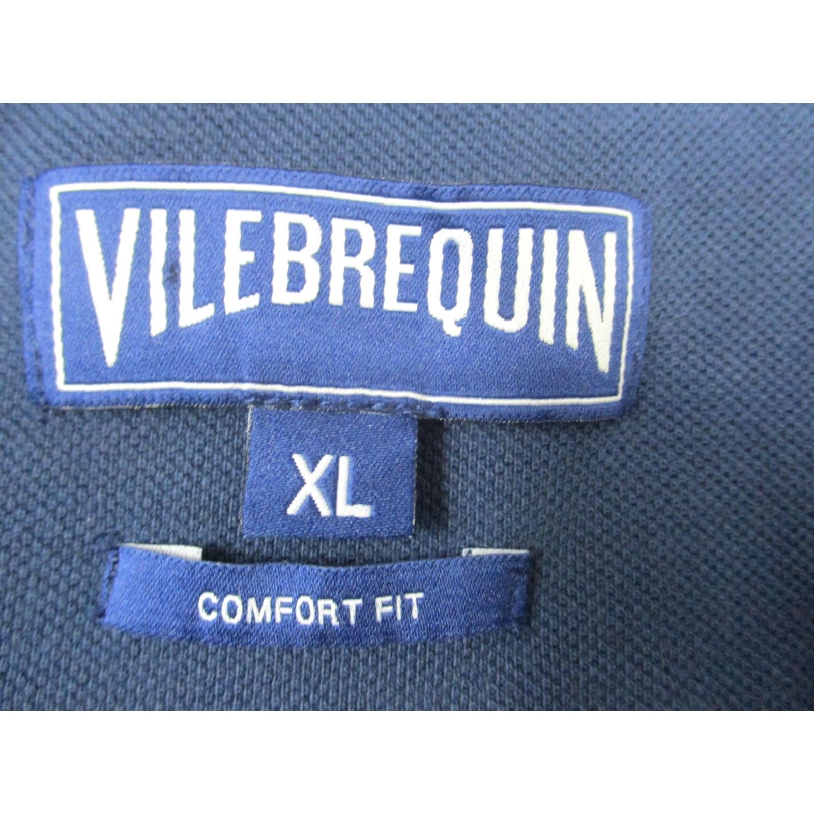 Vilebrequin Vilebrequin Polo Shirt Mens XL Navy Blue Comfort Fit Embroidered Turtle Casual Classic Shirt Size US XL / EU 56 / 4 - 4 Thumbnail