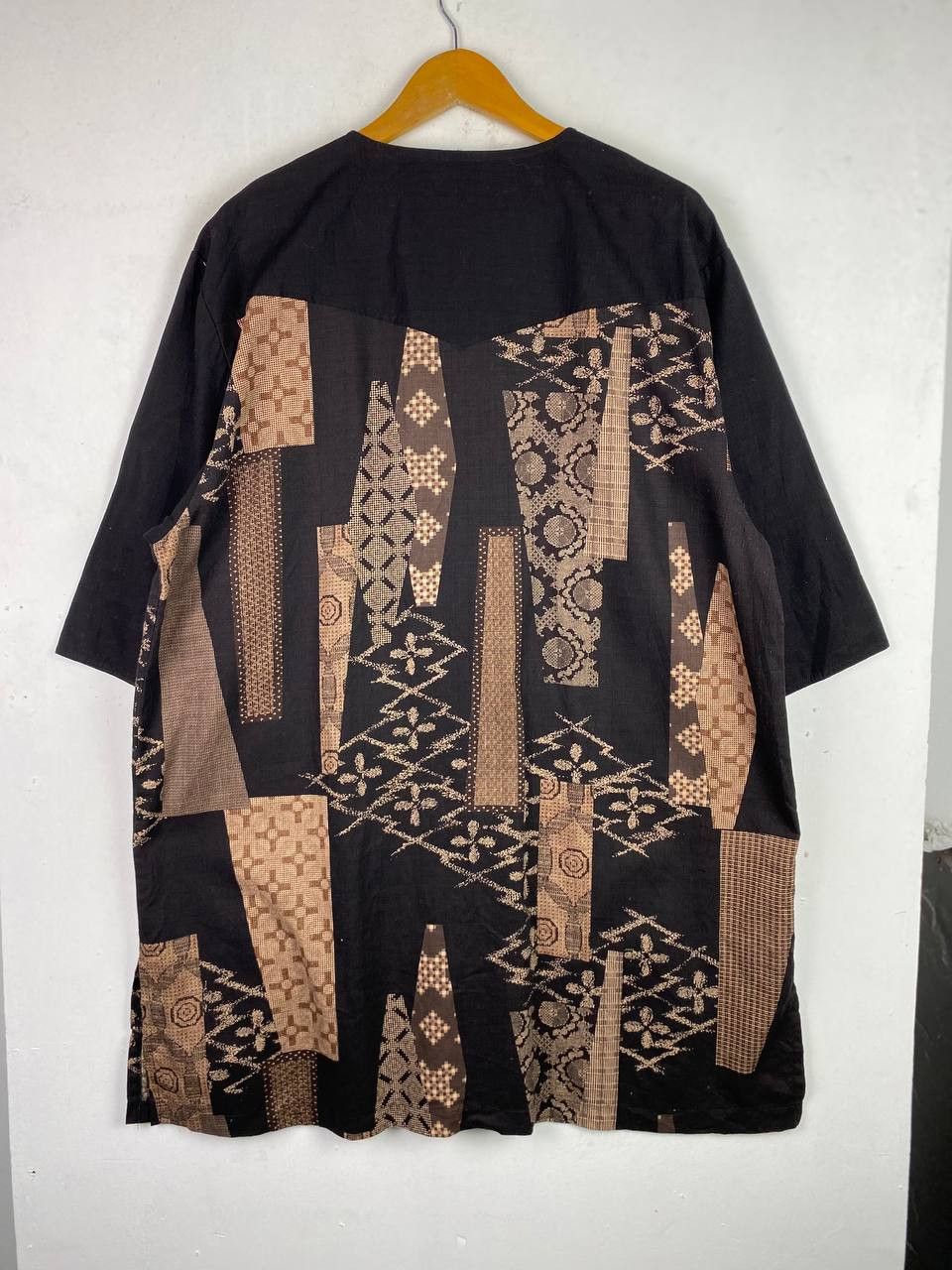Japanese Brand vintage japanese cultural shirt patchwork style nice design Size US XXL / EU 58 / 5 - 8 Thumbnail