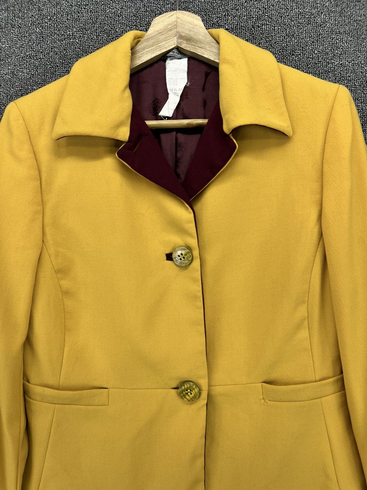 Versace Vintage Gianni Versace Wool Cardigan Coat Jacket Size S / US 4 / IT 40 - 5 Thumbnail