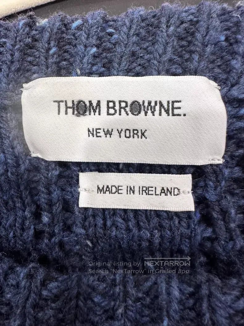 Thom Browne Thom Browne Sweater Blue Size US M / EU 48-50 / 2 - 3 Thumbnail
