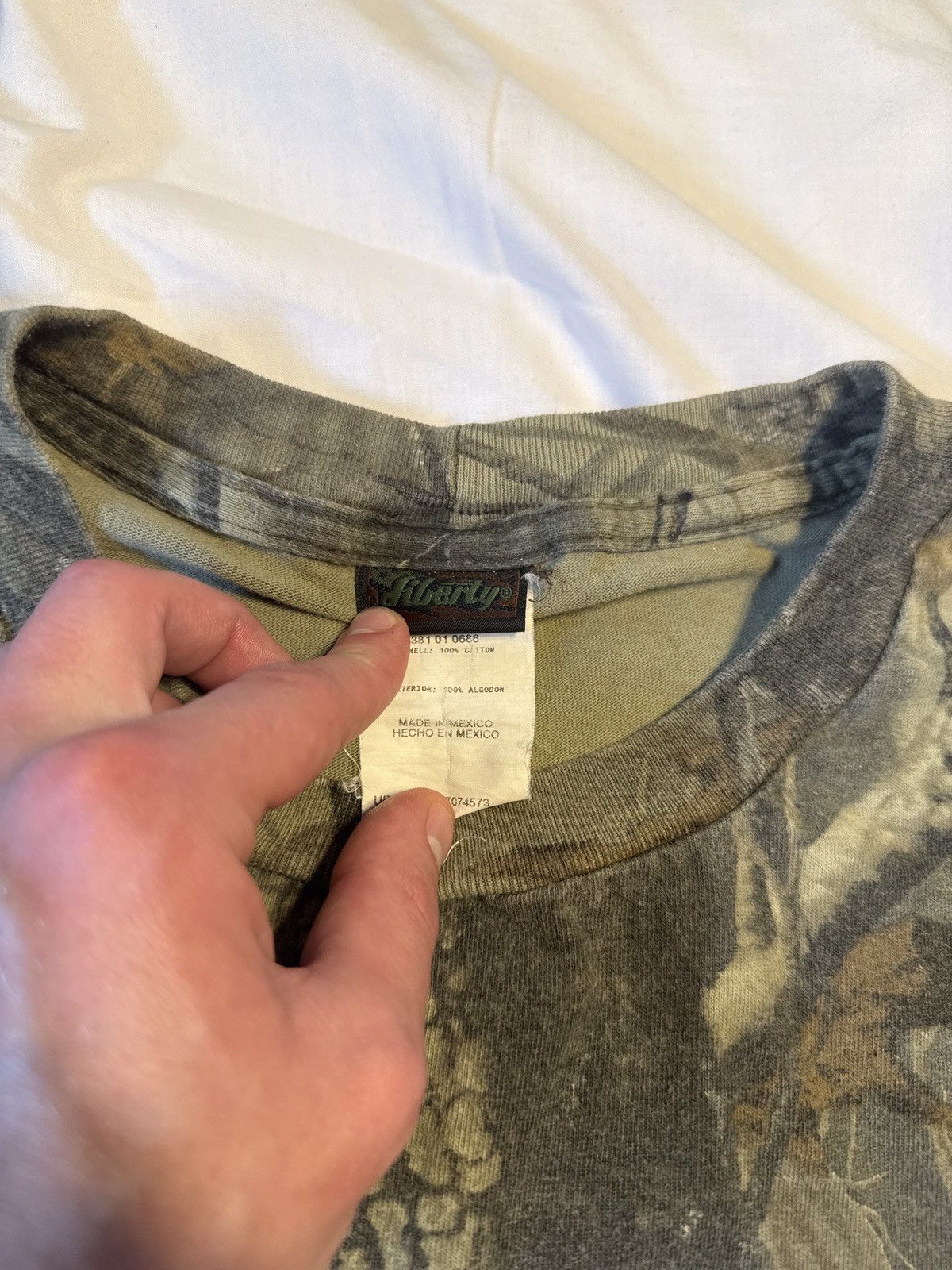 Realtree Vintage 90s Real Tree Camo Long Sleeve Pocket T Shirt Size US XXL / EU 58 / 5 - 2 Thumbnail