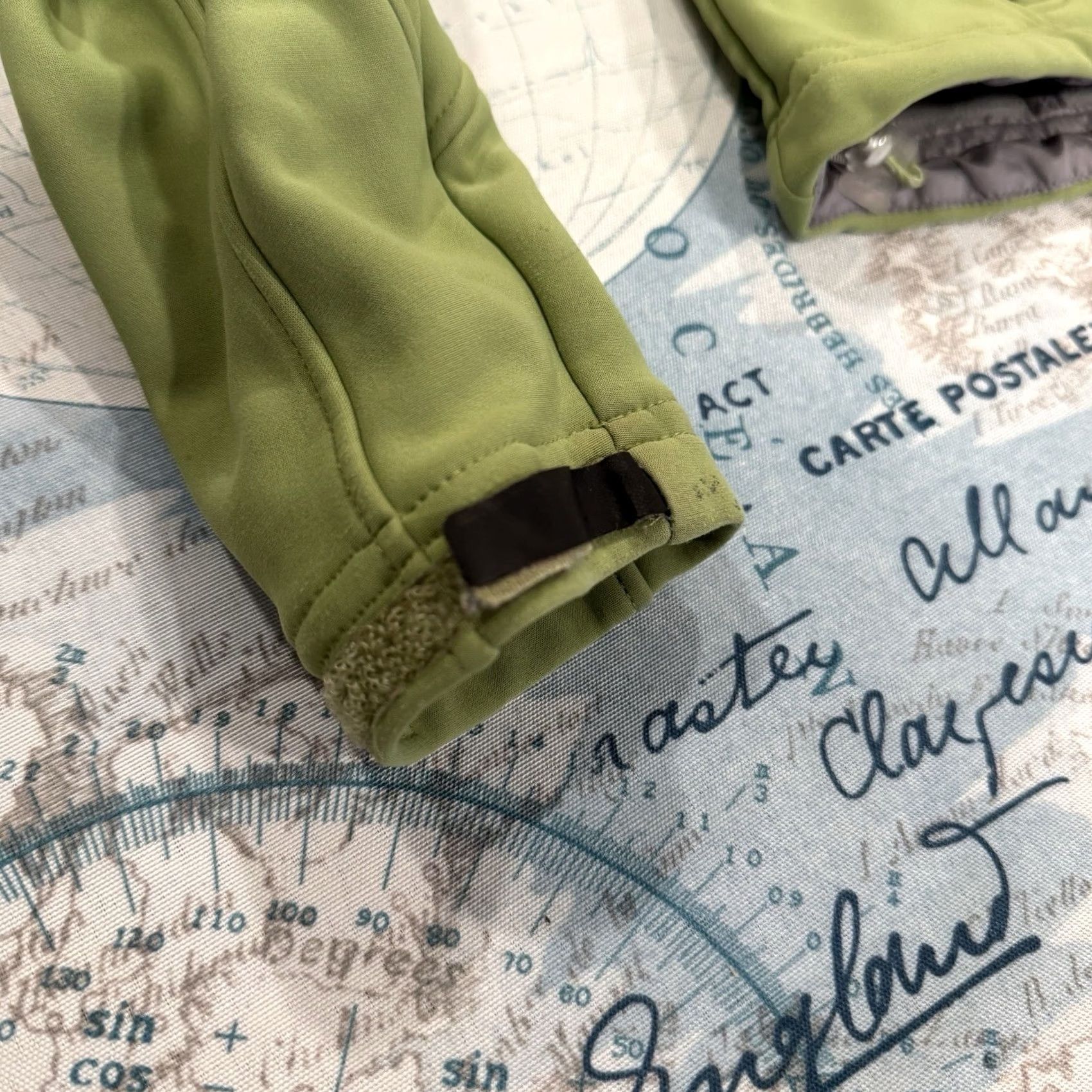 Vintage L.L. Bean Soft Shell Wind Stopper Jacket Zip Women S Green 0AKM4 Size S / US 4 / IT 40 - 2 Thumbnail
