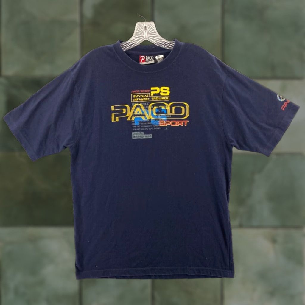 Vintage Paco Sports Shirt Mens XL Extra Large Short Sleeve Crew Neck Size US XL / EU 56 / 4 - 1 Thumbnail