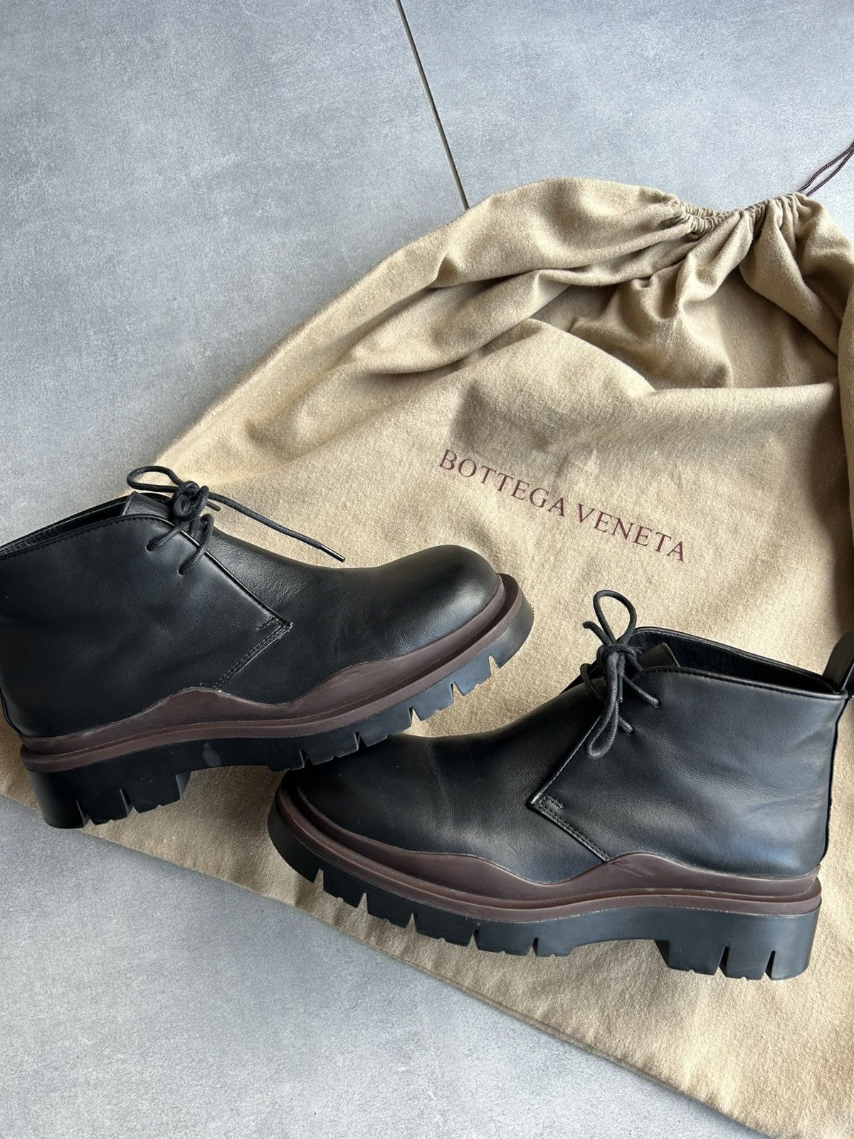 Bottega Veneta Bottega Veneta tire low Boots 39 Size US 8 / IT 38 - 1 Thumbnail