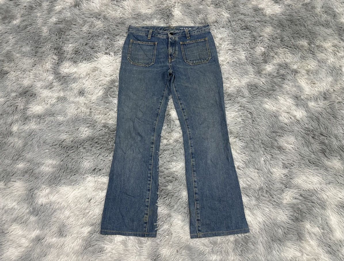 Saint Laurent Paris 🔥2014 Saint Laurent Paris Flared Denim Double Pocket Size US 30 / EU 46 - 1 Thumbnail