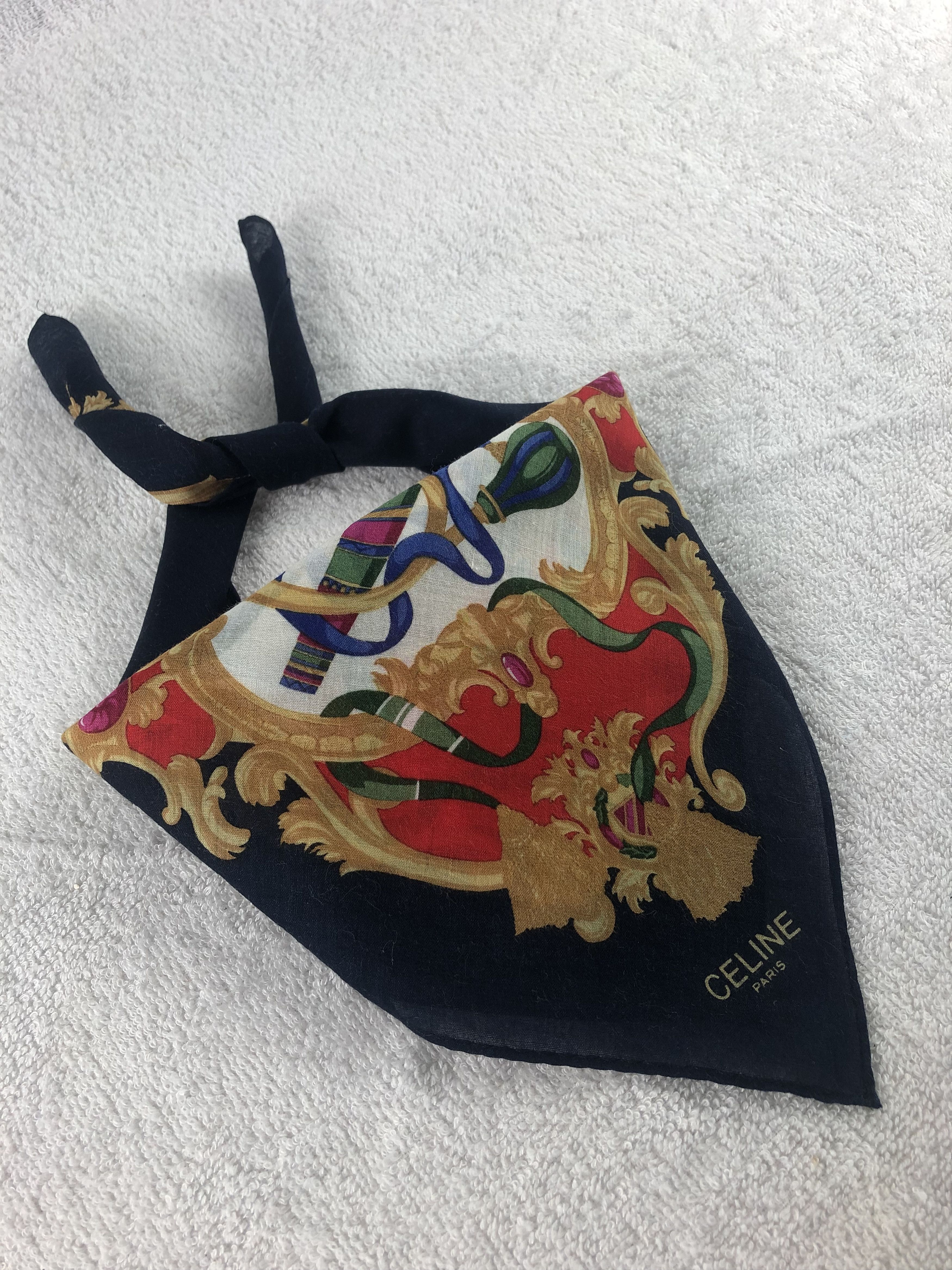 Celine Celine Handkerchief / Bandana / Neckerchief Size ONE SIZE - 2 Thumbnail