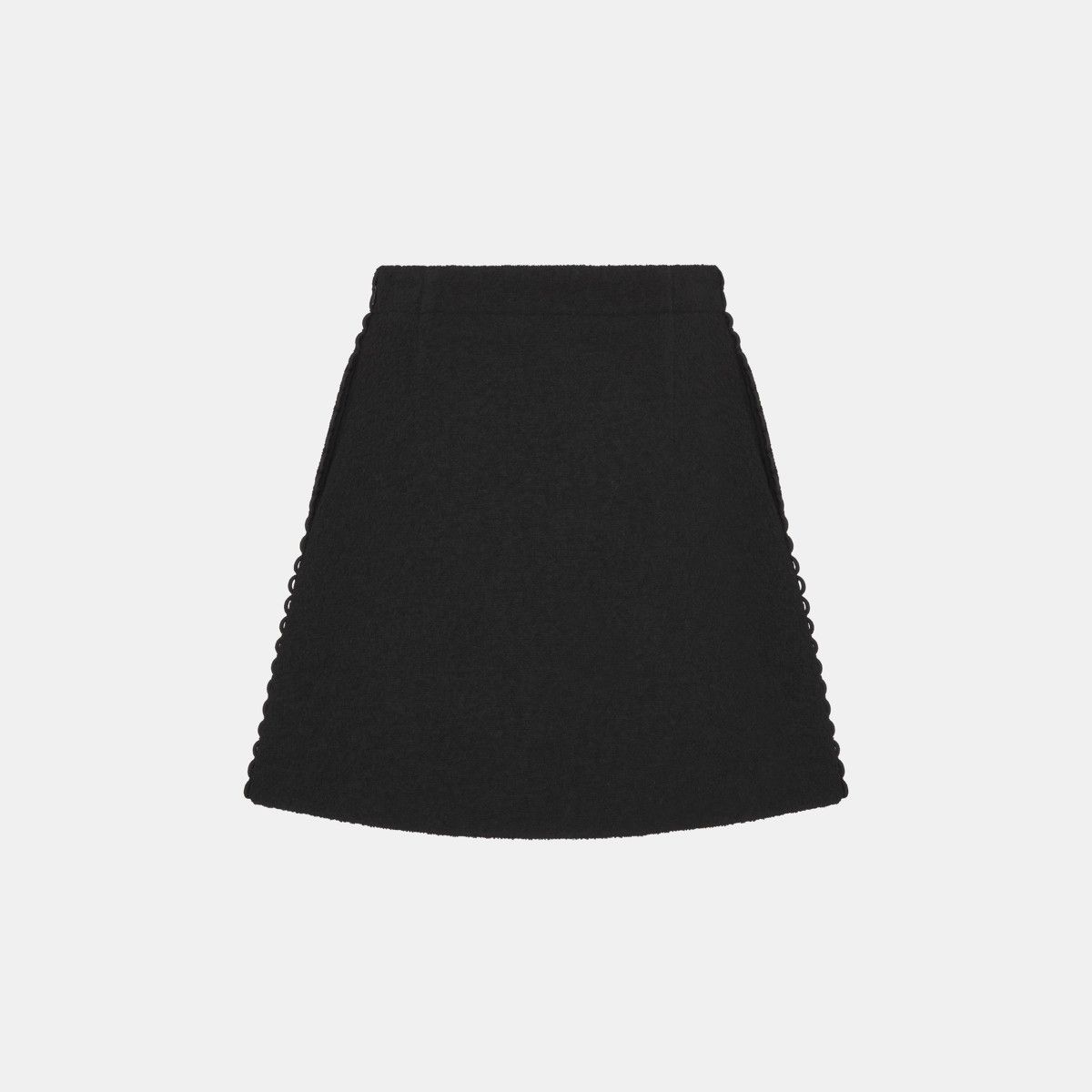 Dior o1bcso1str0225 Miniskirt in Black Size 28" / US 6 / IT 42 - 2 Thumbnail