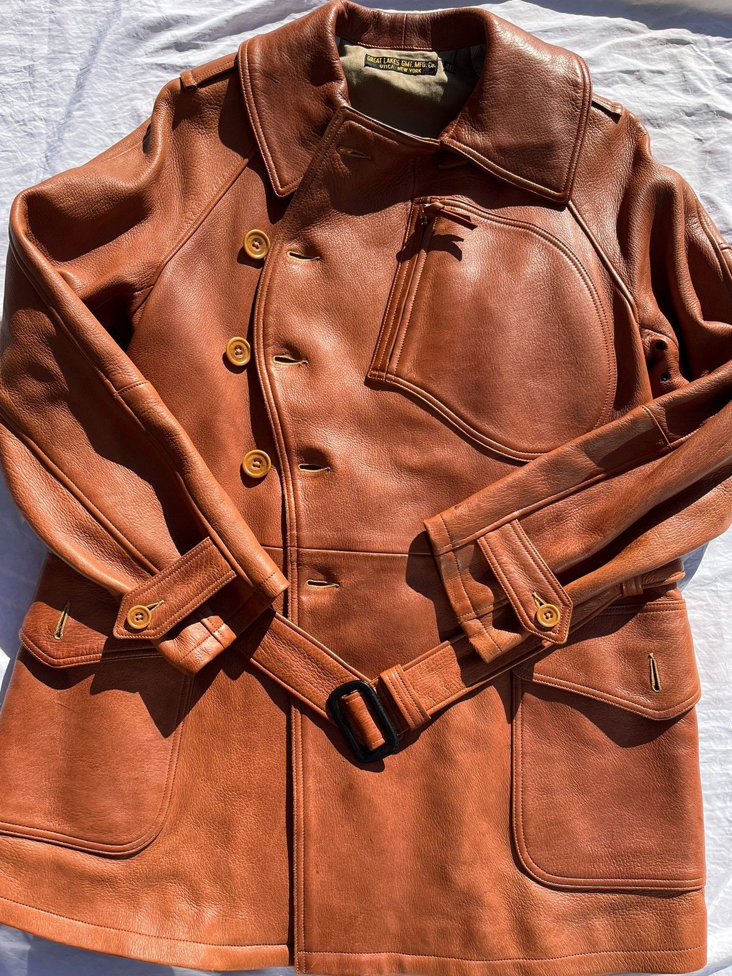 Freewheelers Freewheelers Arnold buckskin coat 2501-Nextarrow Size US XXS / EU 40 - 5 Thumbnail
