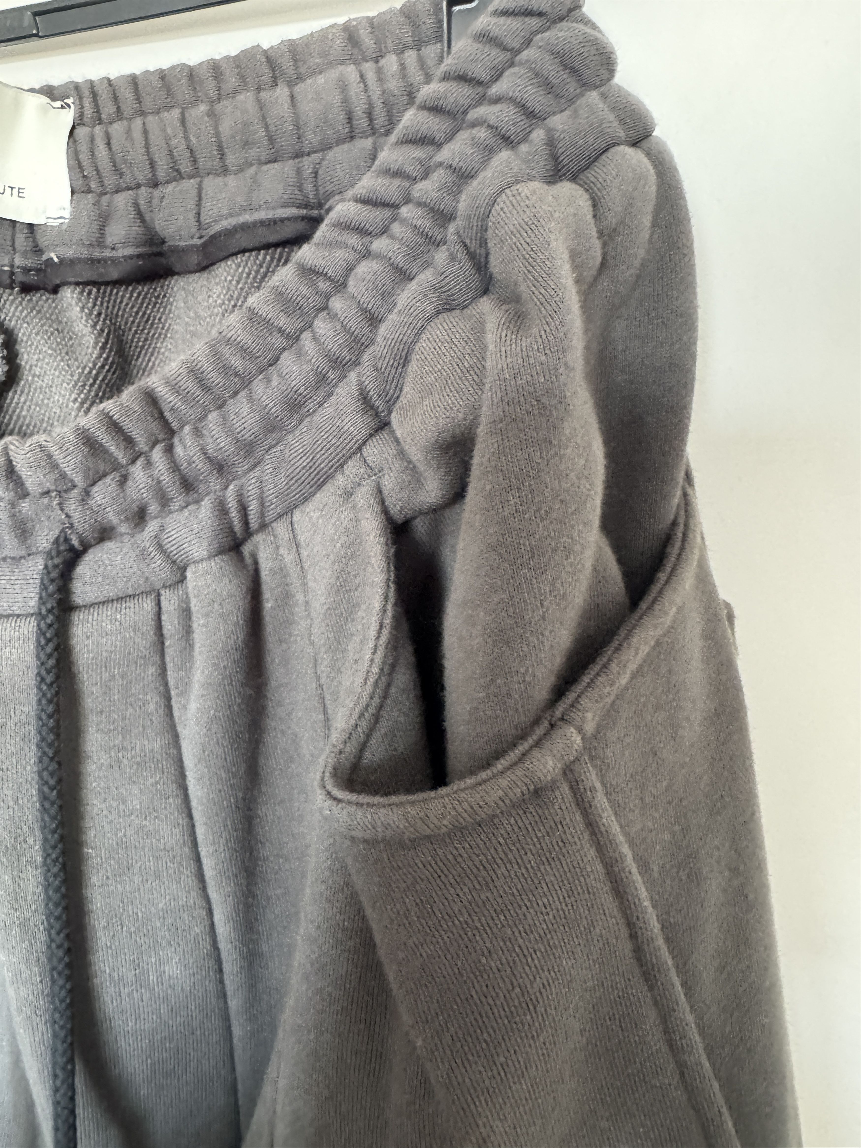 Song For The Mute SONG FOR THE MUTE Gray Paneled Lounge Pants Size US 36 / EU 52 - 7 Thumbnail