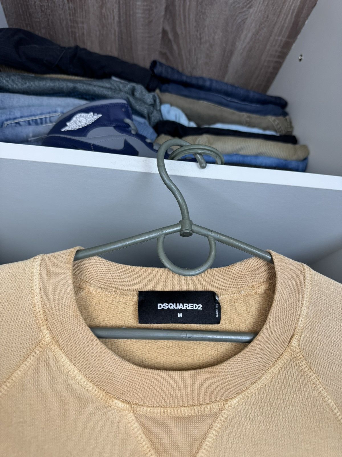 Dsquared2 Dsquared2 Dead Raglan Fit Sweatshirt Made in Italy Size US M / EU 48-50 / 2 - 3 Thumbnail