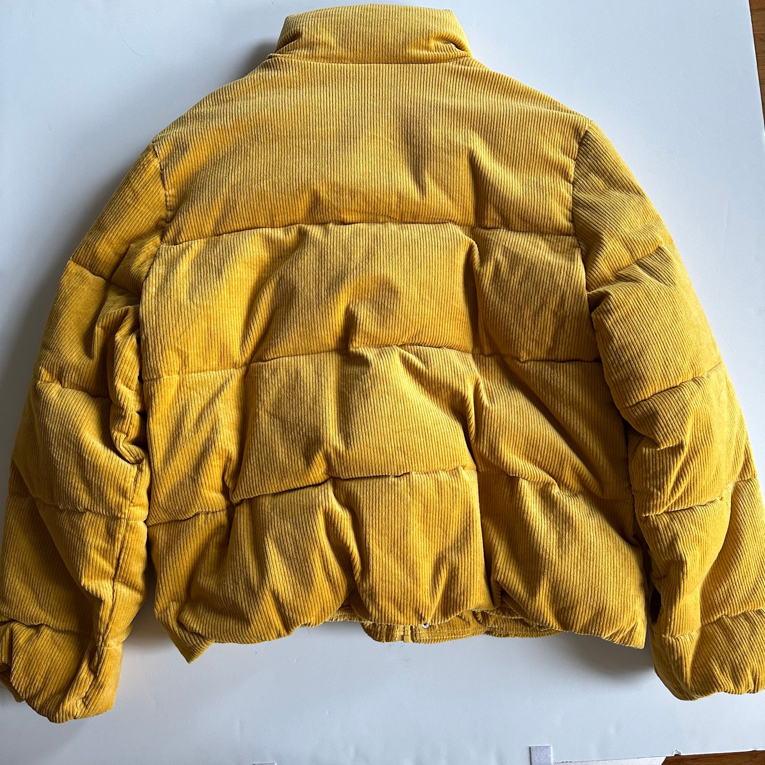 Native Youth NATIVE YOUTH Yellow Pathfinder Corduroy Puffer Jacket Size US XL / EU 56 / 4 - 9 Preview