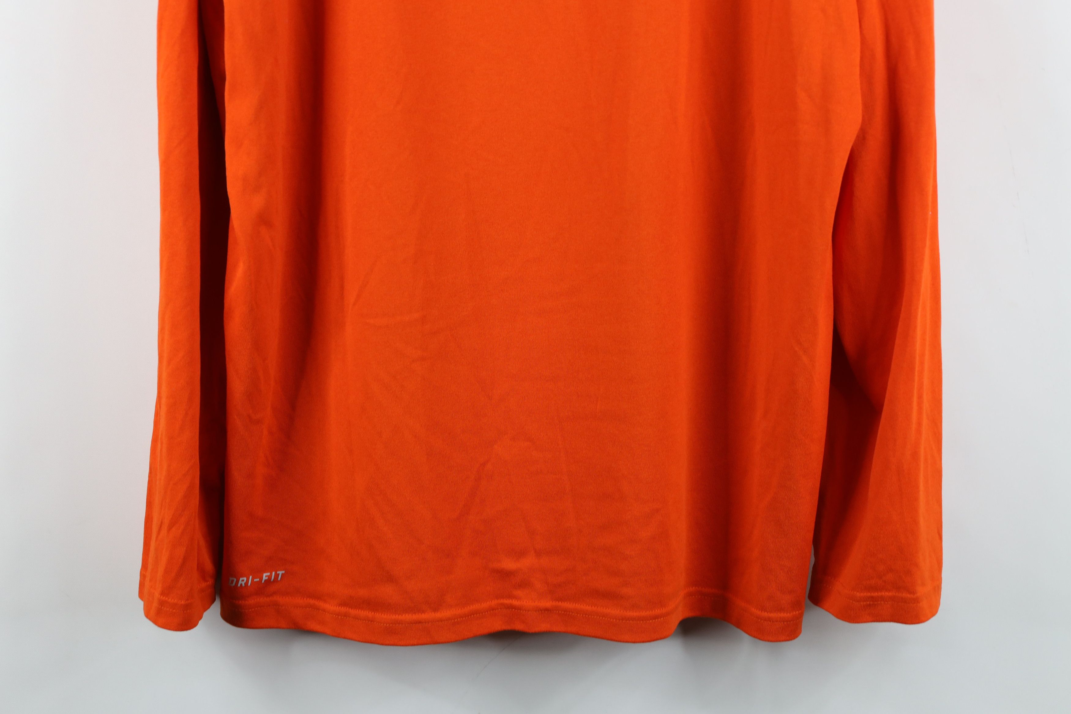 Nike Nike Bowling Green State University Hockey T-Shirt Orange Size US L / EU 52-54 / 3 - 3 Thumbnail