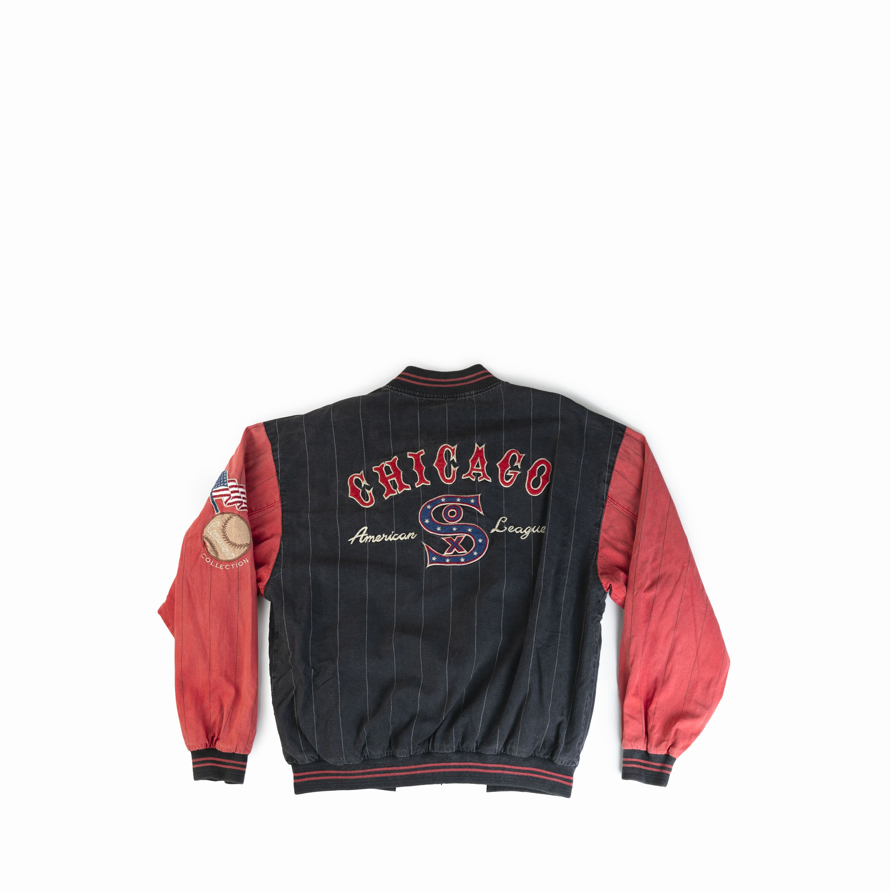 Mirage Vintage 1990's Mirage Chicago White Sox Jacket Size US L / EU 52-54 / 3 - 2 Thumbnail