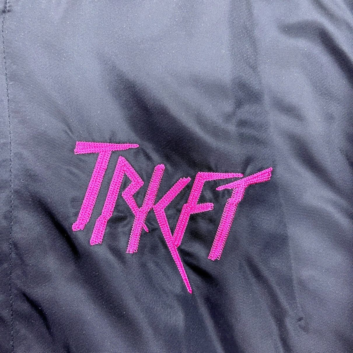 TRUKFIT TRUKFIT Logo Bomber Jacket Black Rare Mens XL Size US XL / EU 56 / 4 - 3 Thumbnail