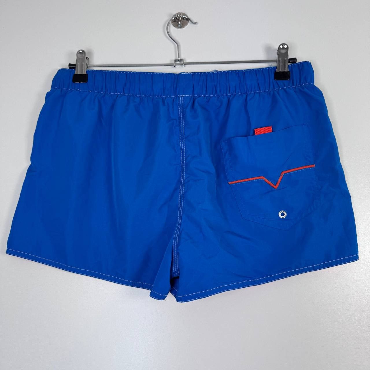 Diesel Diesel Swim Shorts Blue Red Logo Beach Swimwear Mens Size M Size US 30 / EU 46 - 6 Thumbnail