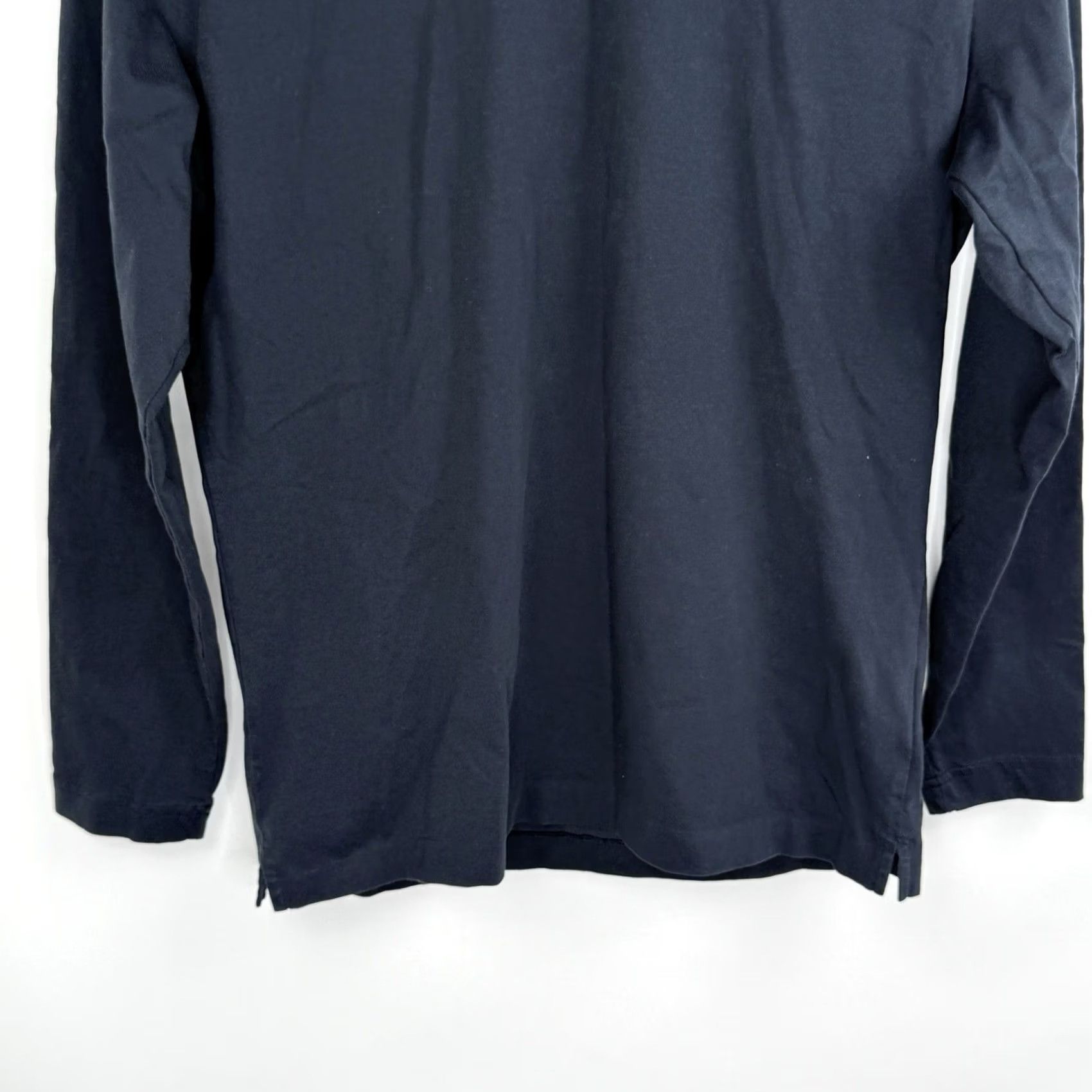 Vintage Son Of A Tailor T-Shirt Mens S/M Blue Cotton Long Sleeve Crew Neck NWOT Size US S / EU 44-46 / 1 - 3 Thumbnail