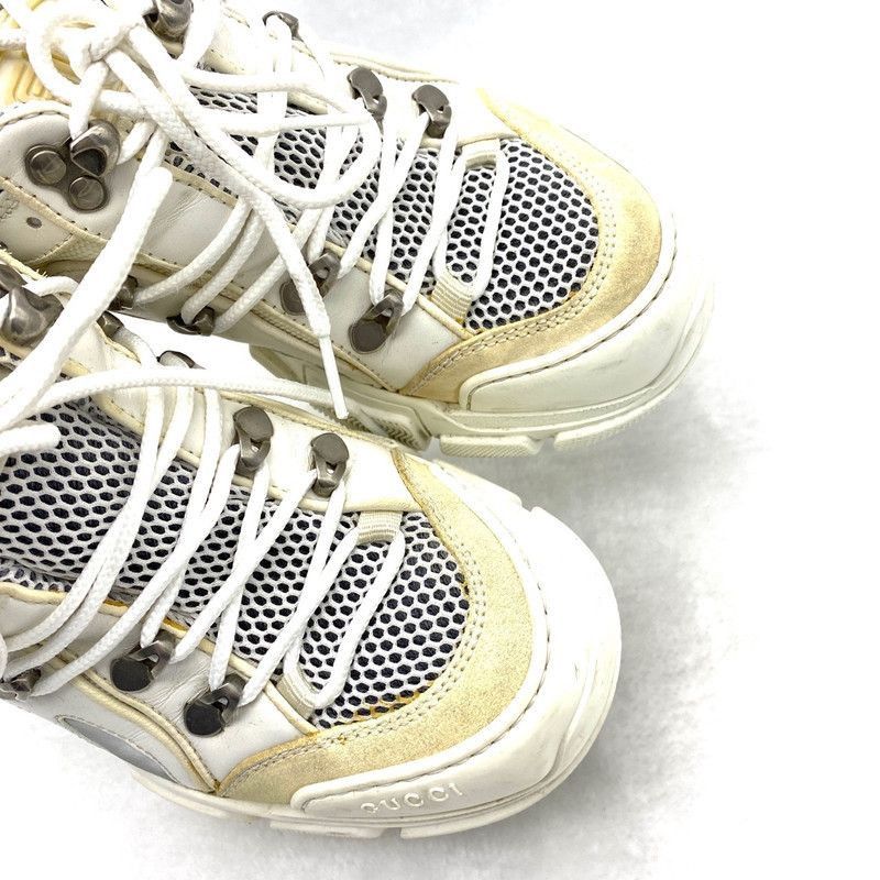 Gucci Gucci White Casual Low-Top Fashion Sneakers Size US 6.5 / EU 39-40 - 4 Thumbnail