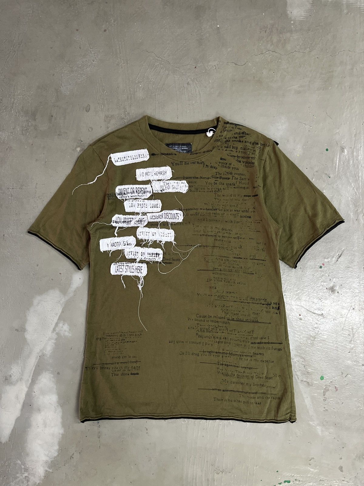 If Six Was Nine H.Naoto SS2002 Affliction LGB Punk Tshirt Size US S / EU 44-46 / 1 - 1 Thumbnail