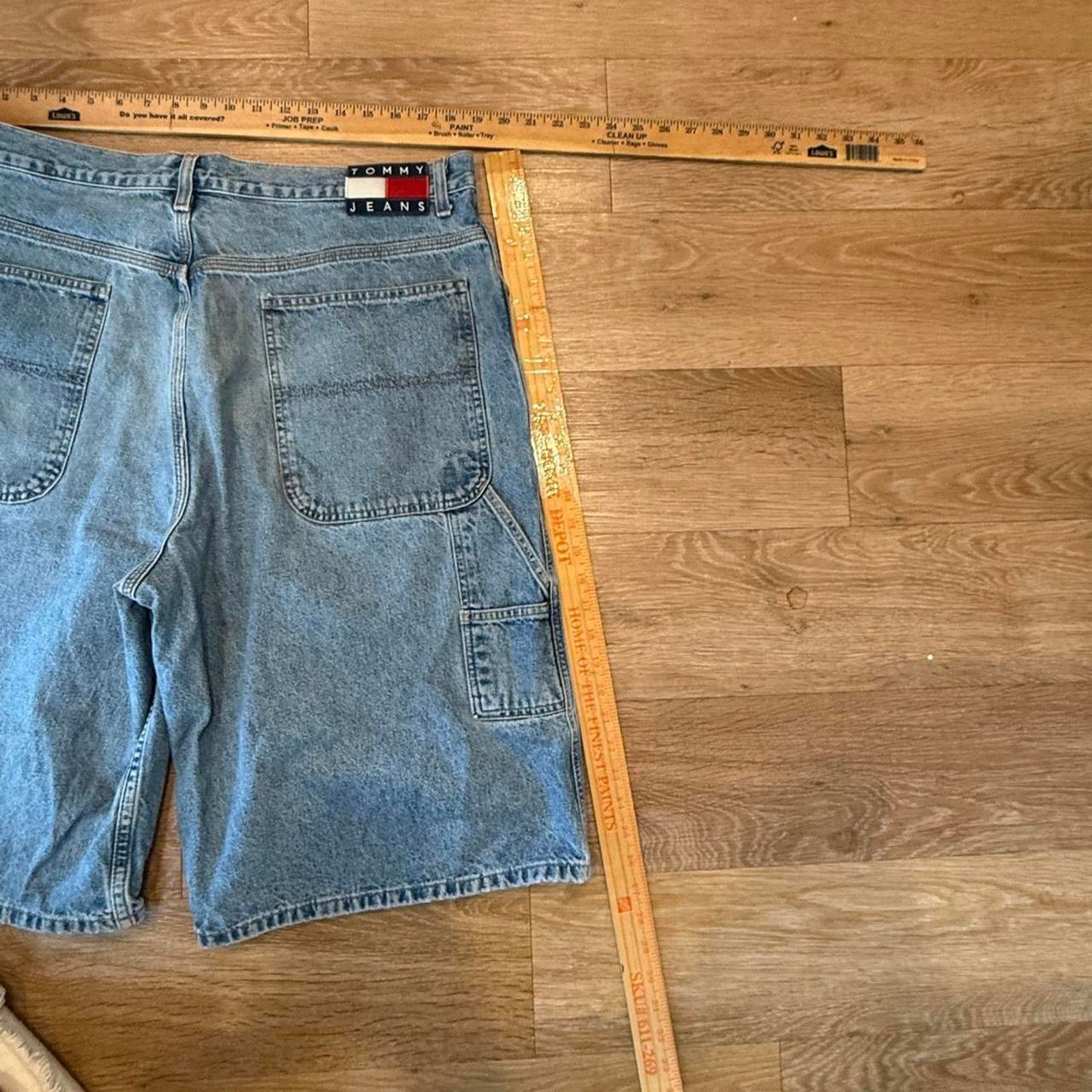 Tommy Hilfiger Vintage baggy y2k tommy hilfiger skate carpenter jeans Size US 38 / EU 54 - 4 Thumbnail