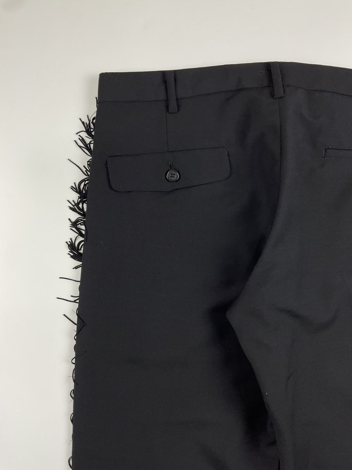 Undercover Undercover Fringe Wool Pants Size US 34 / EU 50 - 8 Thumbnail