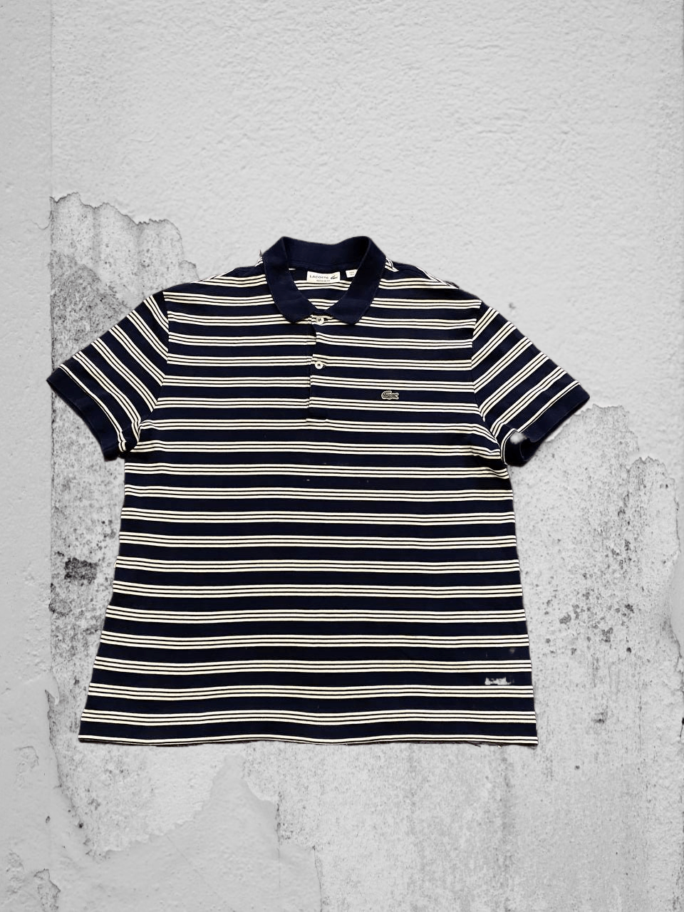 Lacoste LACOSTE MULTICOLOR STRIPED CASUAL POLO Size US L / EU 52-54 / 3 - 1 Thumbnail