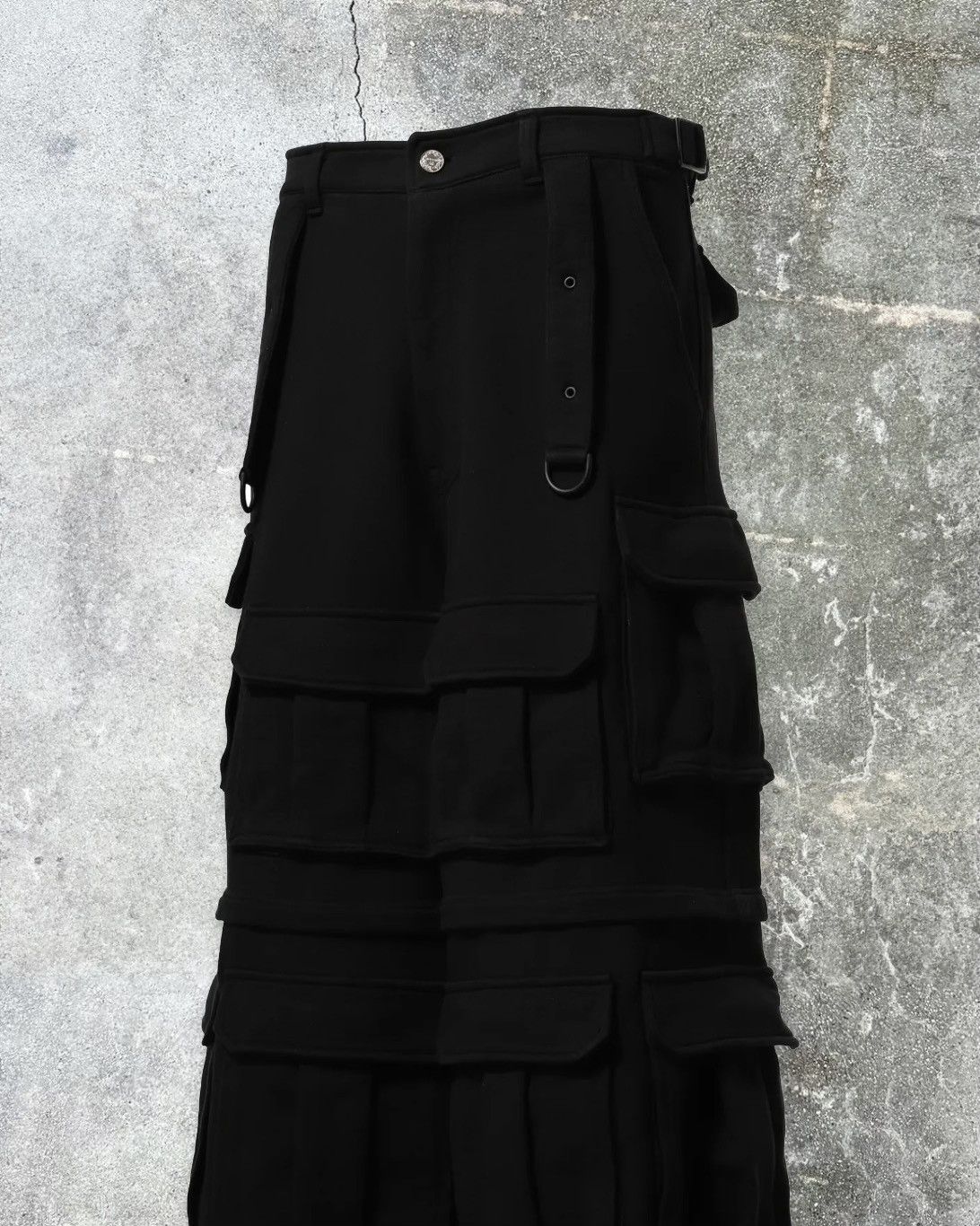 Vetements Blackout Cargo Sweatpants